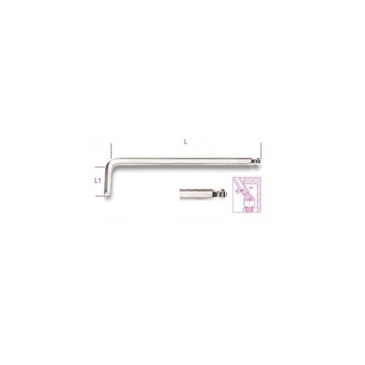 96BPC - CHIAVE MASCHIO ESAGONALE 8 mm