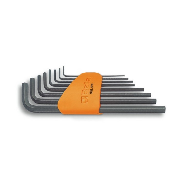 96L/SC8 - SERIE DI 8 CHIAVI A BRUGOLA BRUNITE