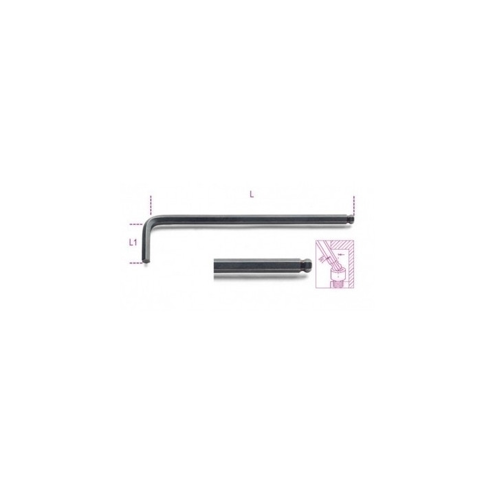 96BP - CHIAVE MASCHIO ESAGONALE 4 mm