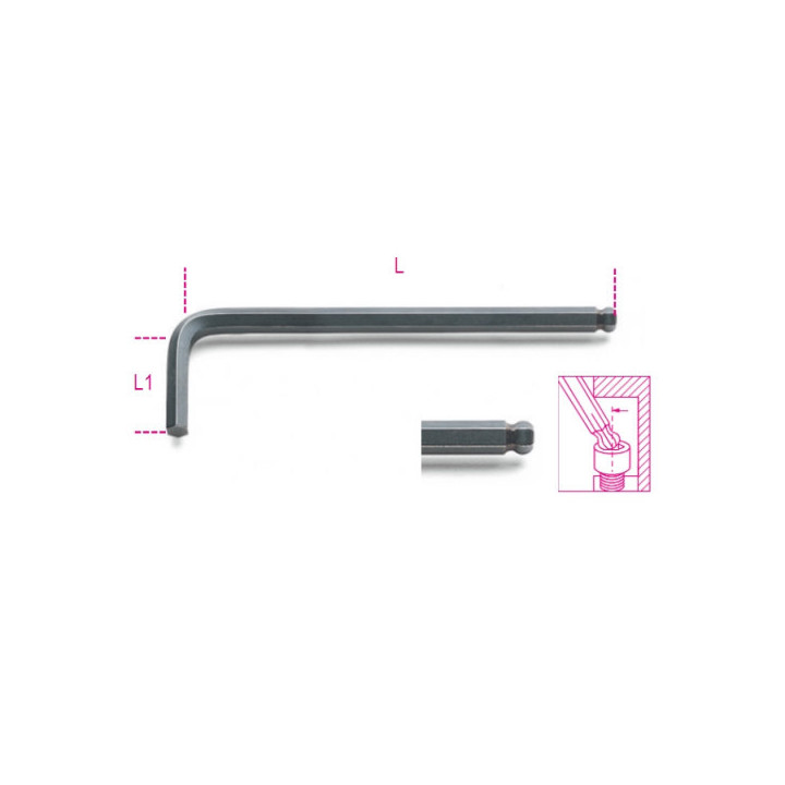 96BP -  CHIAVE MASCHIO ESAGONALE 12 mm