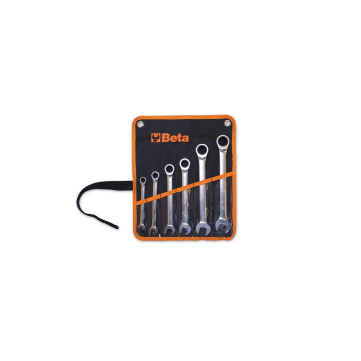 A -141/B9 - SERIE 9 CHIAVI COMBINATE A CRICCHETTO