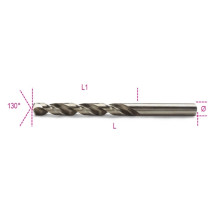 415-12,5 mm -  PUNTA CORTA IN ACCIAIO HSS-CO 8%