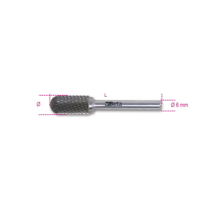 426MD/CT9,5- FRESA LIMARE Ø 6 CILINDR.TONDA 9,5 mm