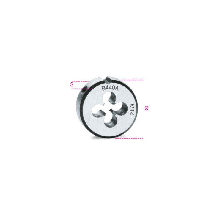 440A16X2 - FILIERE TONDE PASSO GROSSO EST38,1 A/16