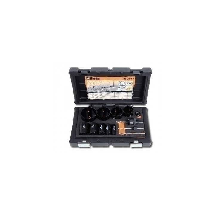 450/C13 - ASSORTIMENTO 9 SEGHE A TAZZA HSS-Co 8%