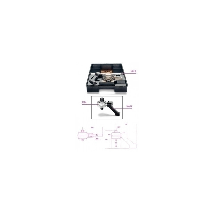 A - 560/C4+ - MOLTIPLICATORE DI COPPIA R=5:1