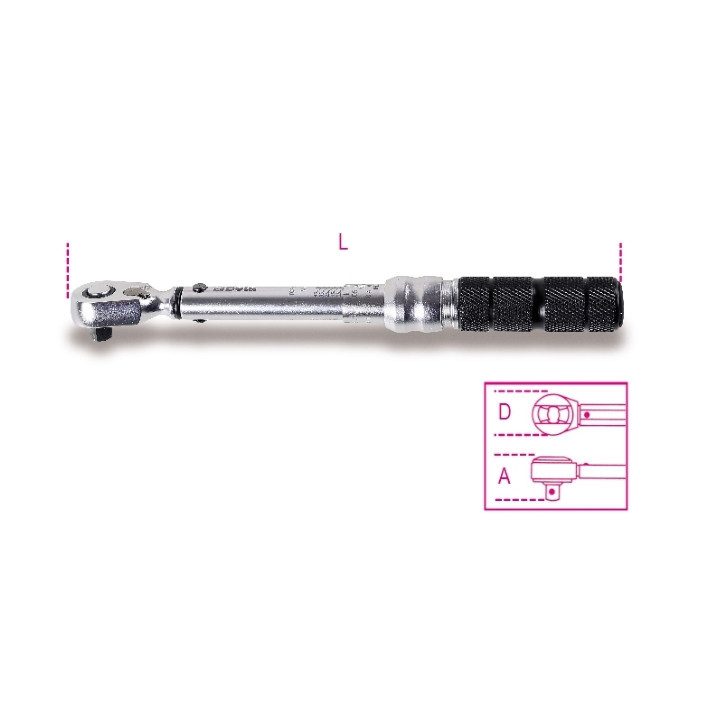 A - 605E/5 - CHIAVE DINAMOMETRICA A SCATTO Nm 1:5