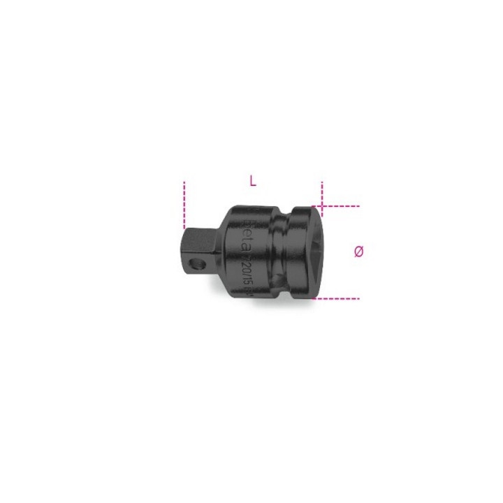 720/15 -  RACCORDO RIDUTTORE 1/2"x3/8" A MACCHINA