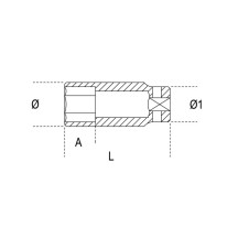 728L - BUSSOLA A MACCHINA DA 3/4" - 46 mm
