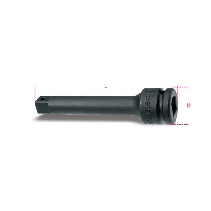728/22 (3/4") - PROLUNGA DA 3/4" - L=250 mm