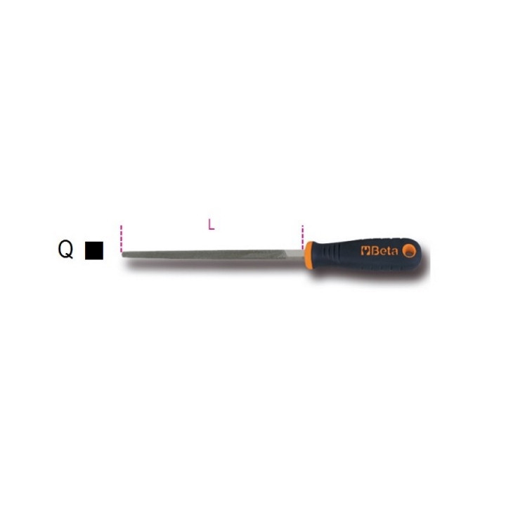 1719BMX6/Q - LIMA L=150 mm QUADRA  DOLCE 6" CON