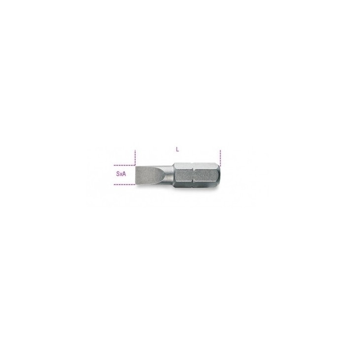 861LP - INSERTO 0,8x5,5 mm DA 1/4" x AVVITATORI