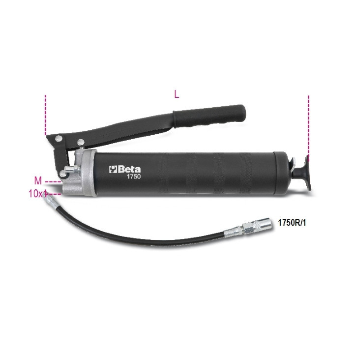 1750 750 - INGRASSATORE A LEVA - L=450 mm