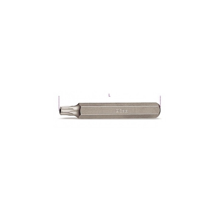 867RTX/L -  INSERTO T50 L=75 mm PER VITI TORX