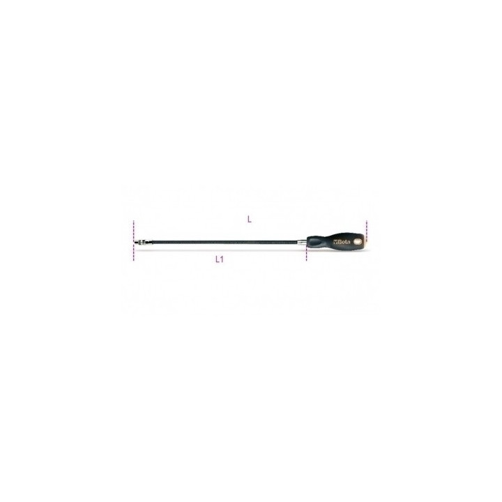 897L -  PORTAINSERTI  FLESSIBILE DA 1/4"