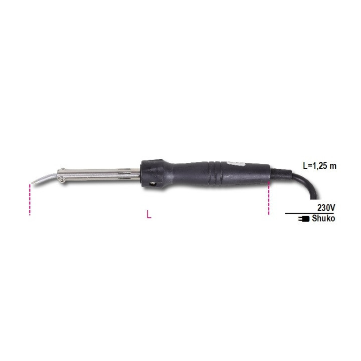 1820/80 - SALDATORE A STILO CON PUNTA 80 Watt