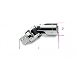 900/25 - SNODO CON ATTACCHI QUADRI M/F 1/4"