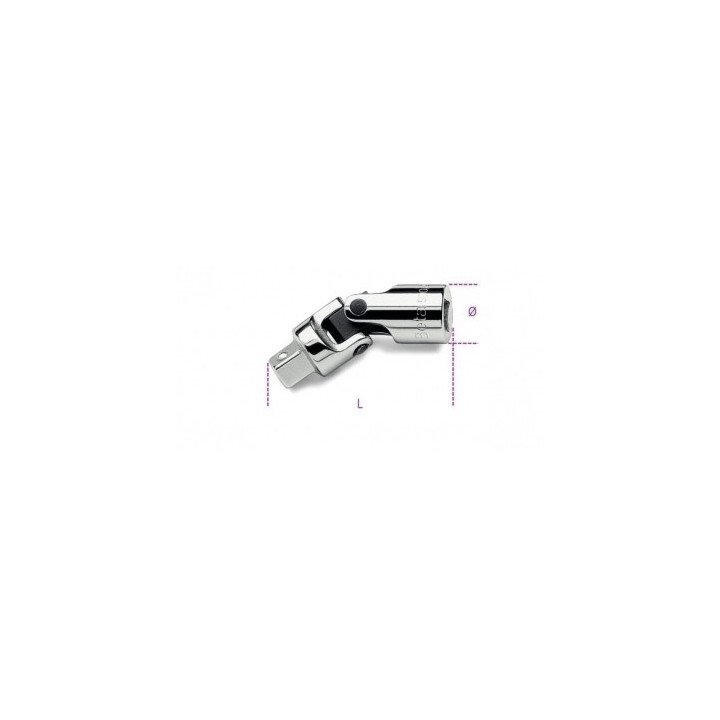 900/25 - SNODO CON ATTACCHI QUADRI M/F 1/4"