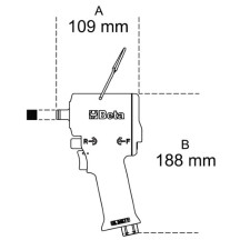 A - 1927XM - AVVITATORE PNEUMATICO 1/2" COMPATTO