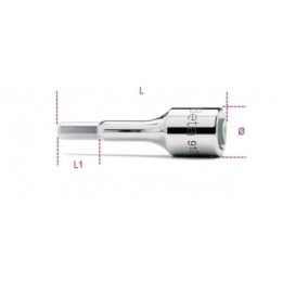 910ME - BUSSOLA 6 mm MASCHIO ESAGONALE