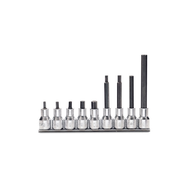 920PE/SB9 - SERIE DI 9 BUSSOLE DA 1/2" PER VITI