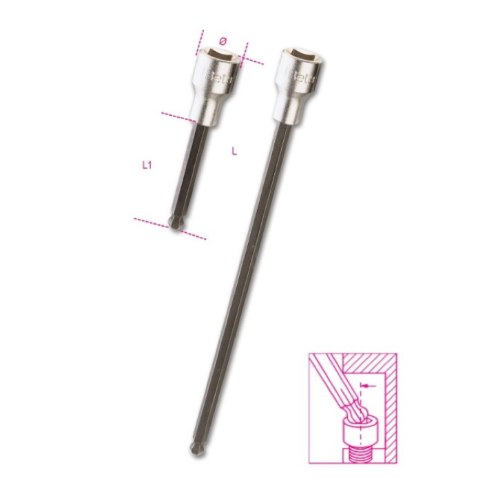920BP-6L - BUSSOLA DA 1/2" L=100 mm MASCHIO