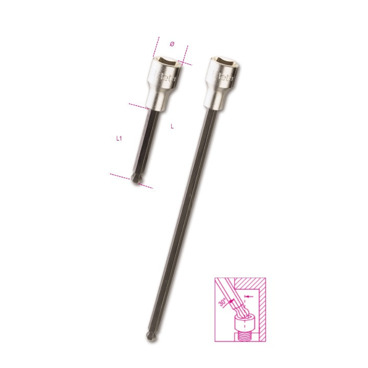 920BP-5XL - BUSSOLA DA 1/2" L=245 mm MASCHIO