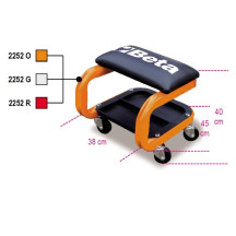 2252/G - SEGGIOLINO CON ROTELLE COLORE: GRIGIO