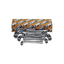 937/S17 - SERIE DI 17 CHIAVI A PIPA DOPPIE