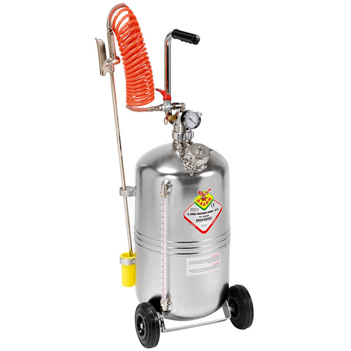 NEBULIZZATORE ATOSSICO CAPACITA' 24 Lt IN ACCIAIO