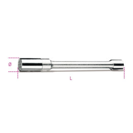 956L - BUSSOLA PER CANDELE mm 16 Tp LUNGO