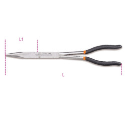 1009L/D - PINZA L=342 mm A BECCHI MEZZOTONDI