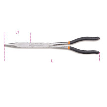 1009L/D - PINZA L=342 mm A BECCHI MEZZOTONDI