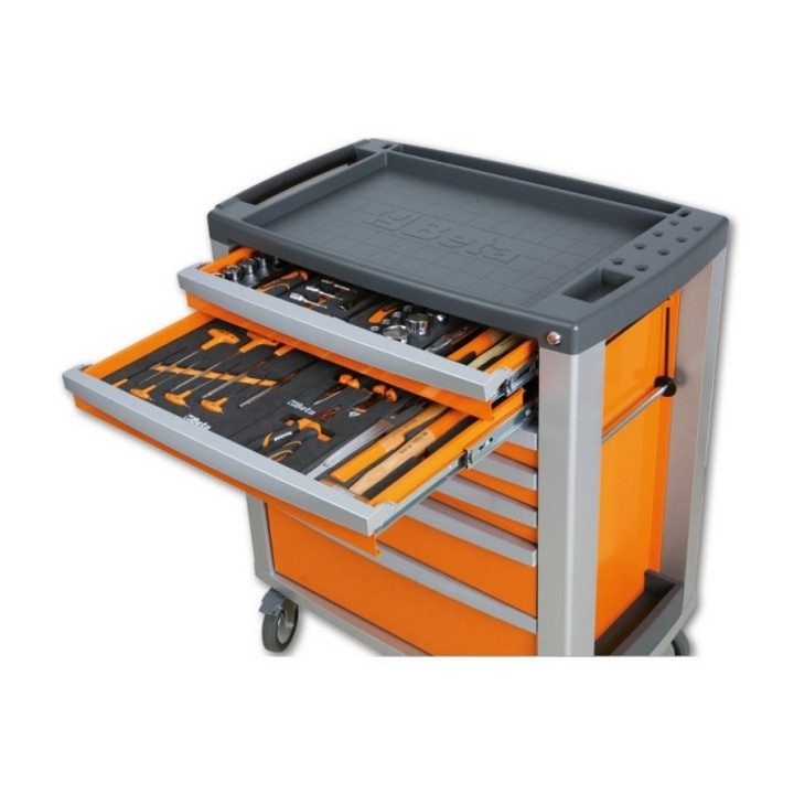 C39/8 R - CASSETTIERA MOBILE CON 8 CASSETTI