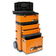A - C41H-Rosso Ral 3000 - TROLLEY PORTAUTENSILI