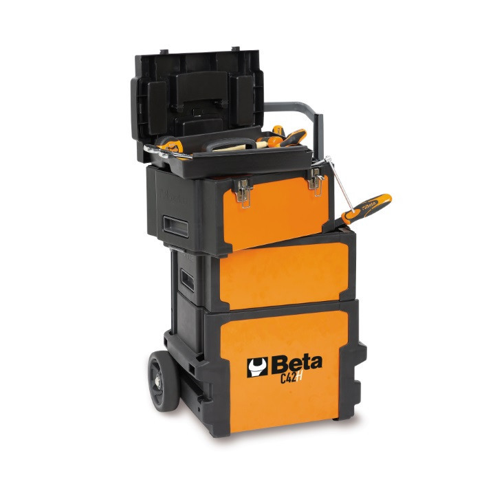 C42 H - TROLLEY PORTAUTENSILI A TRE MODULI