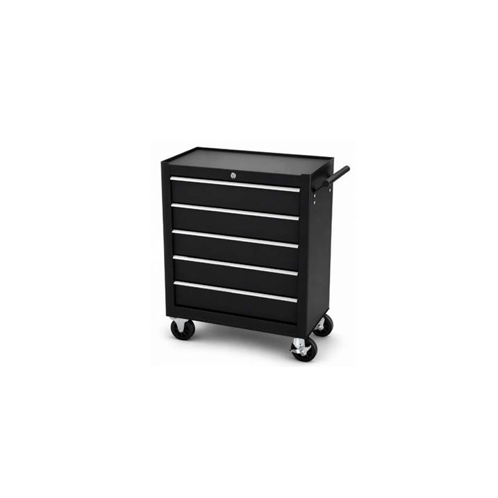 MT 05.088.40 CARRELLO A 5 CASSETTI (Vuoto) - NERO