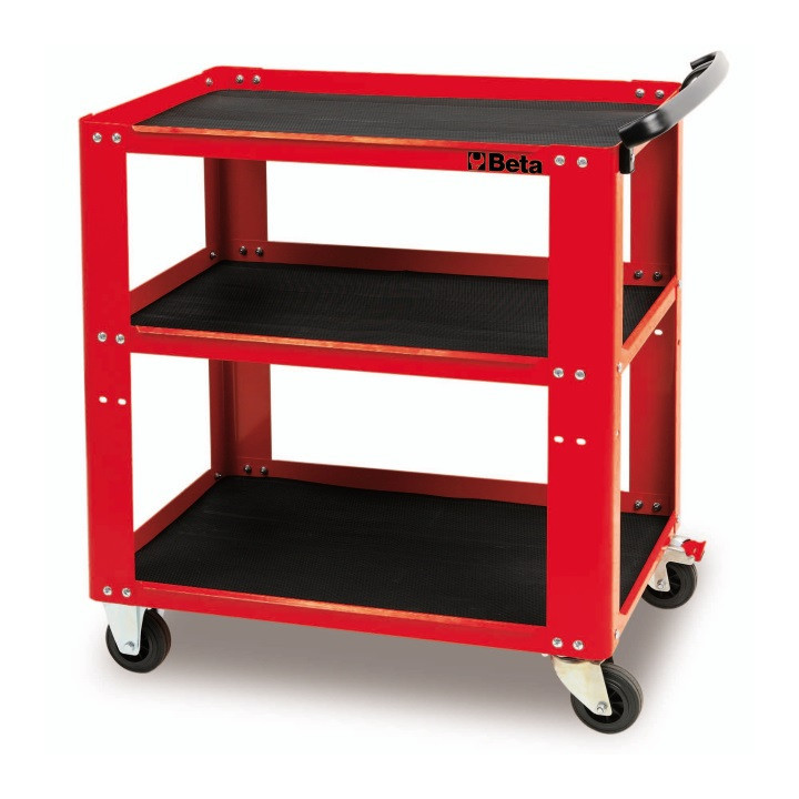 A - C51 R - CARRELLO CON N.3 RIPIANI RICOPERTI