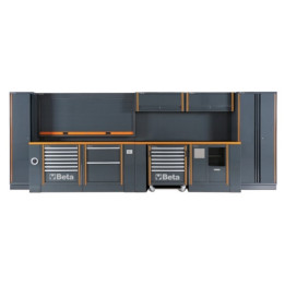 C55 - COMBINAZIONE COMPLETA ARREDO OFFICINA