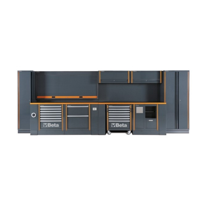 C55 - COMBINAZIONE COMPLETA ARREDO OFFICINA