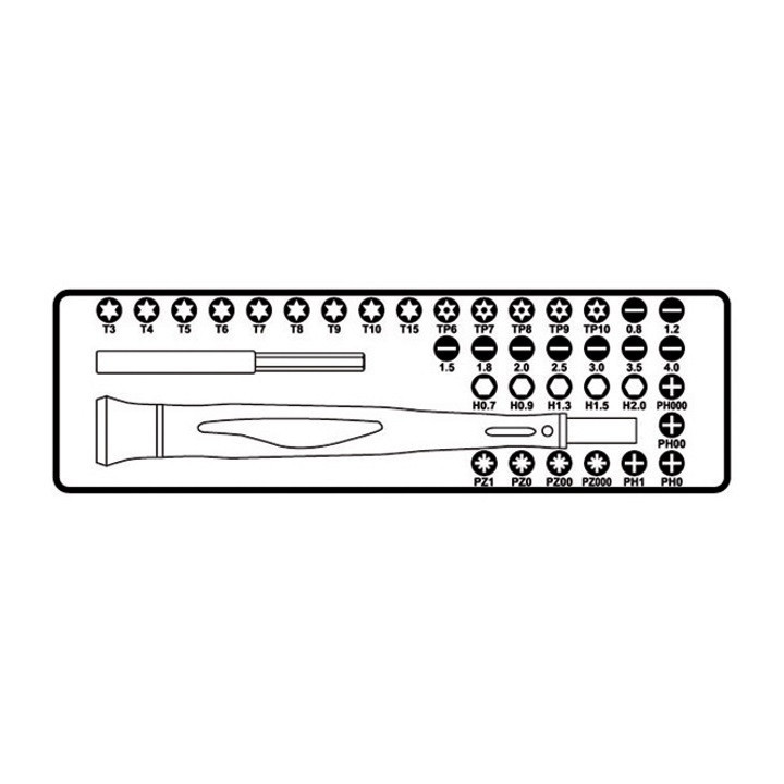 A - 1256/C36-2 - MICROGIRAVITE BIMATERIALE C/ 32