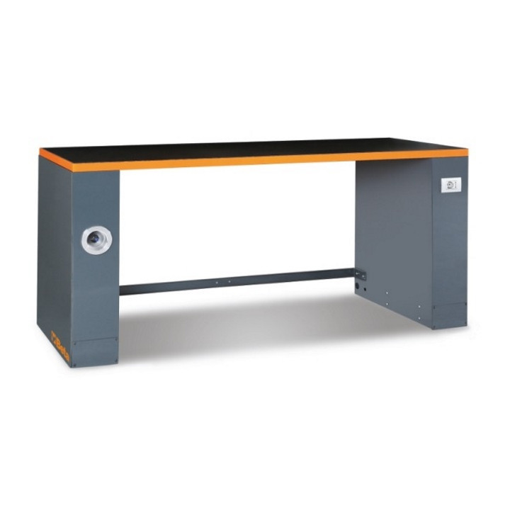 C55PRO B/2 - BANCO DI LAVORO DA 2 Mt PER ARREDO