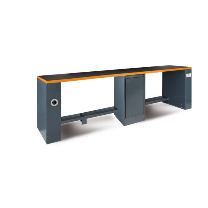 C55PRO B-D4 (ORANGE) - BANCO DA LAVORO DOPPIO