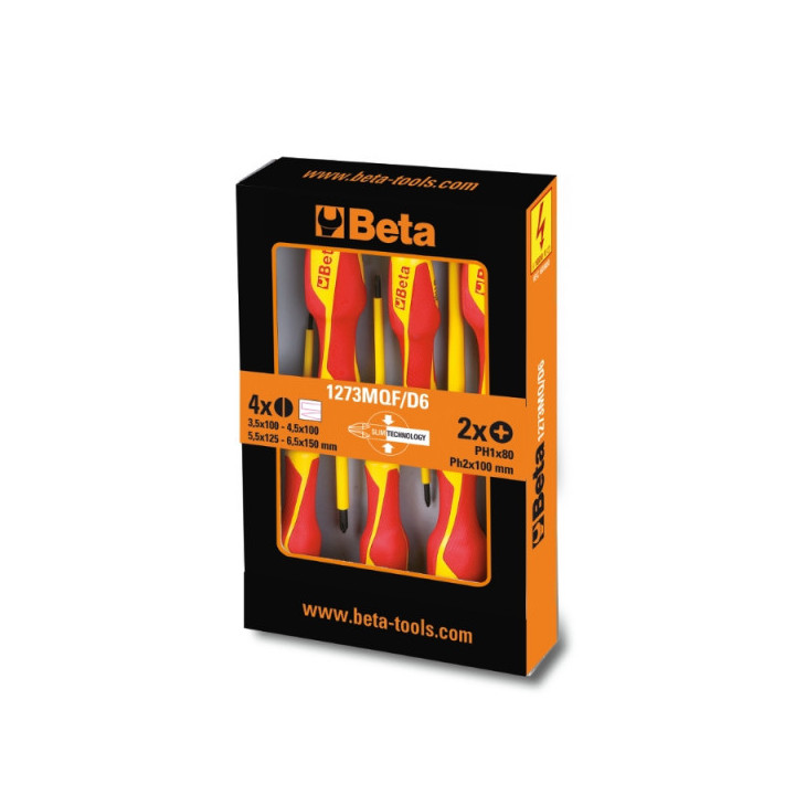 1273MQ/FD6 - SERIE DI 6 GIRAVITI ISOLATI 1000V