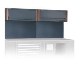 C55/2PM - PARETE CON 2 PENSILI PER ARREDO OFFICINA