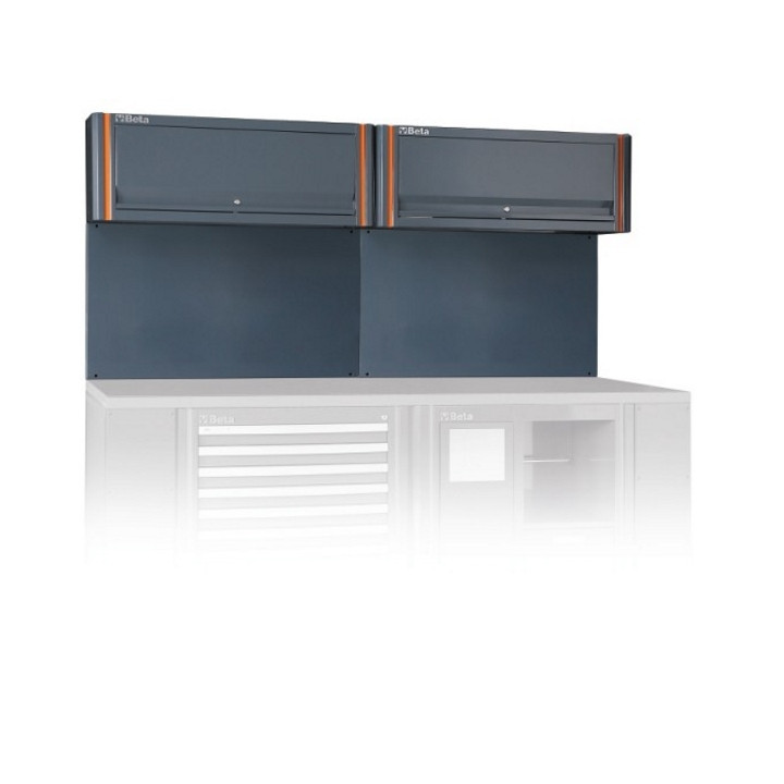 C55/2PM - PARETE CON 2 PENSILI PER ARREDO OFFICINA