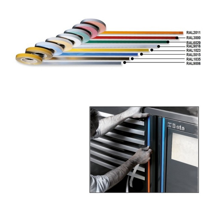 C55STR-R/3000 - NASTRO ADESIVO COLORATO 25 m