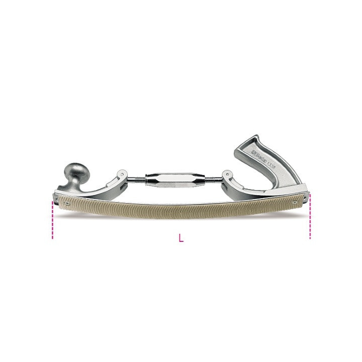 1338A 9" -  PORTALIMA CON LIMA A DENTATURA
