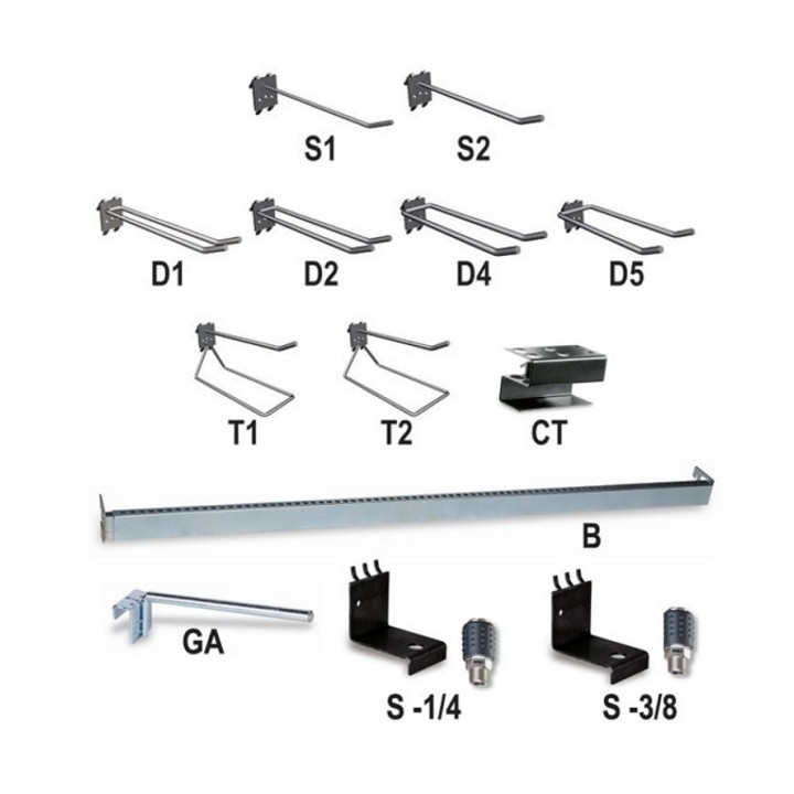6888D2 - GANCIO PER ESPOSITORI (C60-C61-C68-C88)