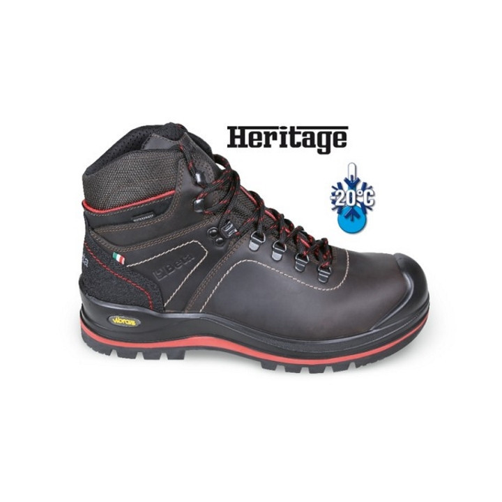 A - 7294HMC/43 - SCARPE DI SICUREZZA ALTE IN PELLE